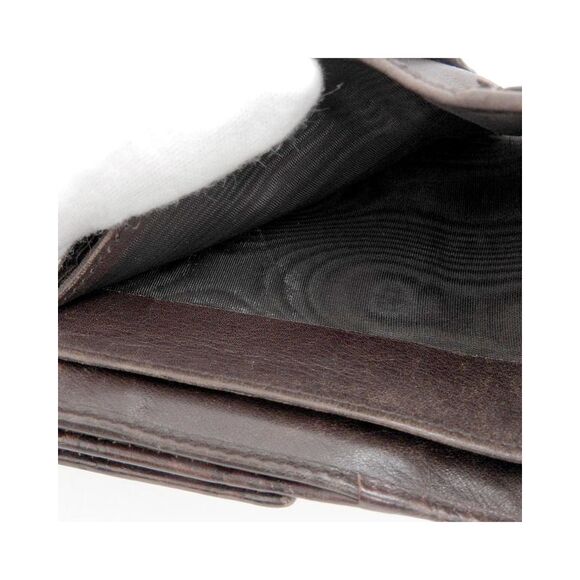 Pre Loved Gucci  GG Marmont Bow Flap Leather Wallet Brown - Picture 6 of 8